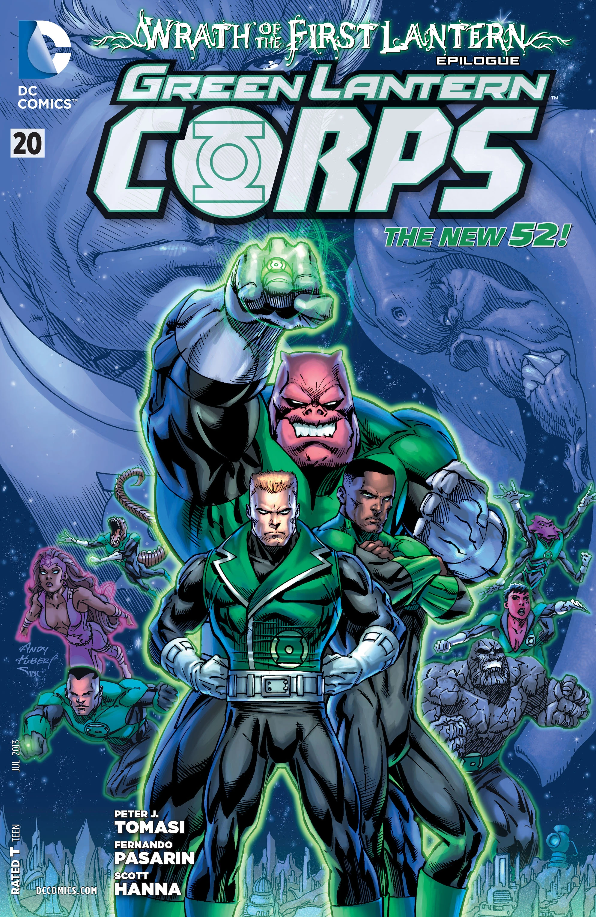 Green Lantern Corps #20 (DC, 2013 — Cover A) cover